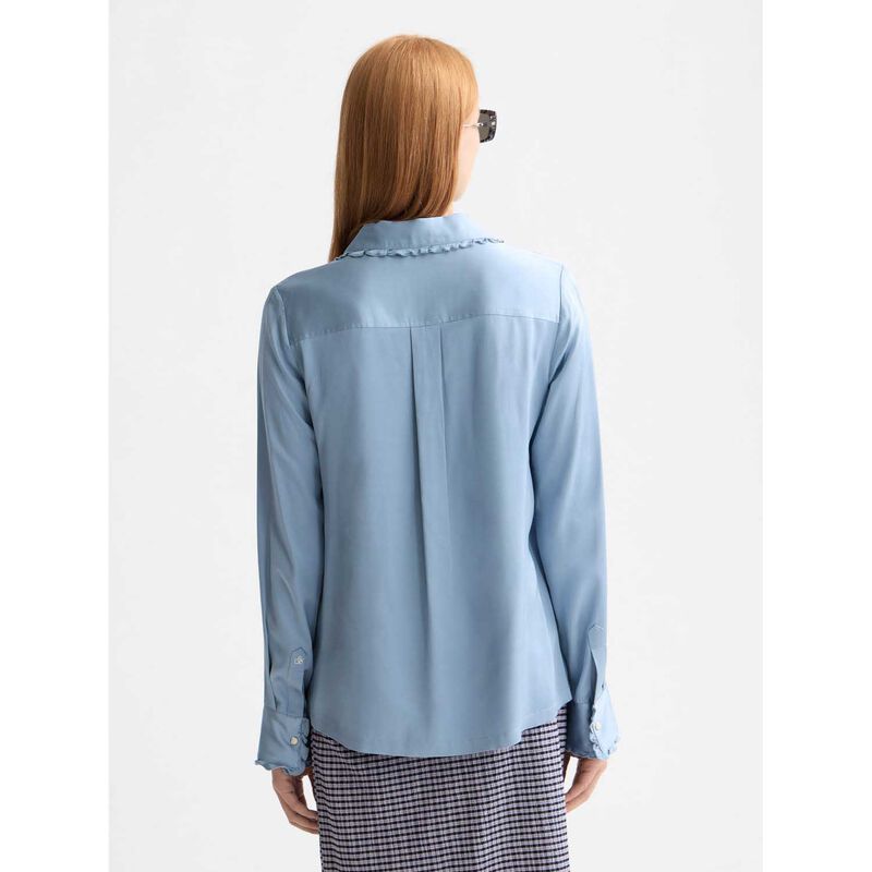 Scotch & Soda Regular Fit Shirt With Ruffle image number 1